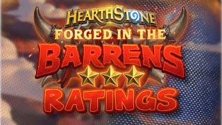 Forged in the Barrens ⭐ Ratings w Trump  Hearthstone