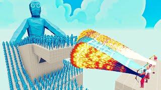 100x ICE MUMMY + 2x GIANT vs 3x EVERY GOD - Totally Accurate Battle Simulator TABS