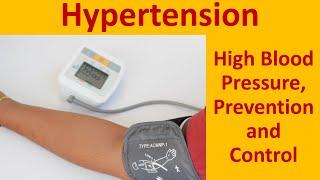 Understanding Hypertension its prevention and control