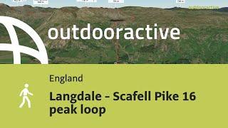 Langdale - Scafell Pike 16 peak loop