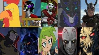 Defeats of my favourite Cartoon Villains Part 1 100 Subscribers Special