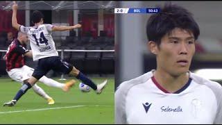 Takehiro Tomiyasu 冨安 健洋 vs AC Milan  Battle vs Ibrahimovic  WELCOME TO ARSENAL 