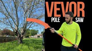 VEVOR 27ft POLE SAW  DIY TREE Trimming