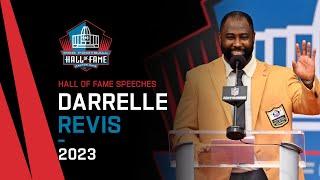 Darrelle Revis Full Hall of Fame Speech  2023 Pro Football Hall of Fame  NFL