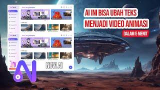 Ubah Teks Menjadi Animasi Video Dalam 5 Menit Dengan Novi AI