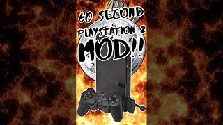 Modding a PS2 in 60 Seconds  PlayStation 2 Modding Made Easy #shorts