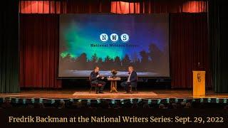 Fredrik Backman Author of A Man Called Ove and The Winners Joins the National Writers Series