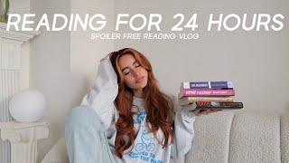 READING FOR 24 HOURS STRAIGHT spoiler free reading vlog