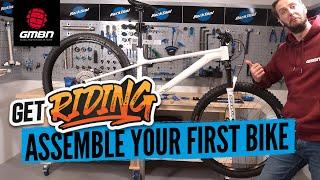 How To Assemble Your First Mountain Bike  Build A Bike From The Box