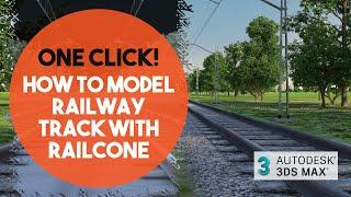 How to model a railway track with Rail cone