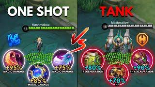 Edith One Shot Build vs Edith Tank Build