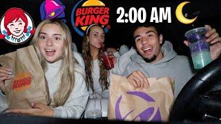 We Tried EVERY Fast Food Drive Thru After Midnight