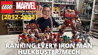 Every LEGO Marvel Iron Man MechHulkbuster RANKED MCU and Comics