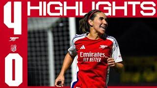 UWCL FOOTBALL SECURED  HIGHLIGHTS  Arsenal vs BK Hacken 4-0  Walti Mariona Mead & Maanum