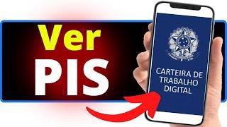 Como Ver o Numero do Pis na Carteira de Trabalho Digital