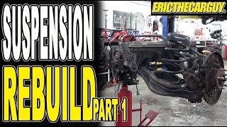 Honda Pilot Complete Rear Suspension Rebuild Part 1