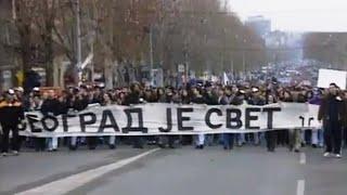 Demonstracije protiv Slobodana Milosevica - Beograd 1996.