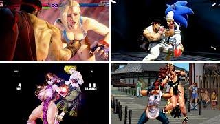 Shin Shoryuken Compilation in Fighting Games