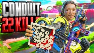 Conduit 22 KILLS and 5000 Damage Apex Legends Gameplay Season 20