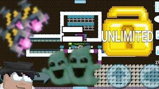 UNLIMITED WLS WITH NPG NOT CLICKBAIT  Growtopia How To Get Rich 2019