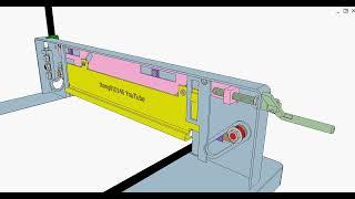 Clamp mechanism of manual paper cutter