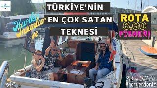 Türkiyenin En Çok Satan Teknesi ve Harika Bir Aile. Rota 6.60 Fisher 41. Bölüm  Teos Marina