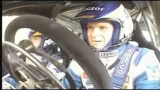 Gronholm & Passonen Crash at same corner- WRC Rally GB 2002