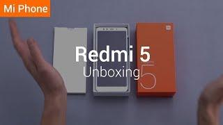 Redmi 5 Unboxing the Redmi 5