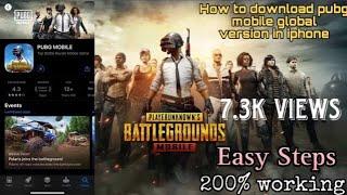 How to download Pubg Mobile Global Version in iPhoneMalayalam Easy method 200%working ViralVideo