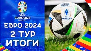 Чемпионат Европы 2024  Итоги Второго тура  ЕВРО 2024