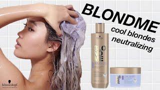 What is the Best Shampoo for Blonde Hair?  Cool Blonde Hair Routine  BLONDME Schwarzkopf USA