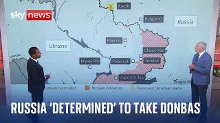 Russia ’determined to take key Donbas cities before winter  Professor Michael Clarke