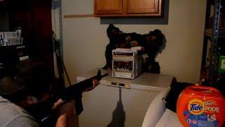 Shooting AR-15 Indoors Found Footage