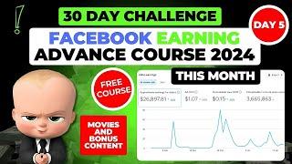 Day 5 of 30 Days $1000 from Facebook Monetization Challenge  Free Course 2024