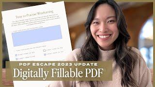 How to Create a Fillable PDF Document for Free PDF Escape 2023 Update