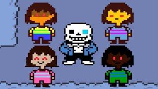 4 Player GENOCIDE vs Sans