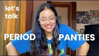 trying out a period panty for the first time  review  friday undies