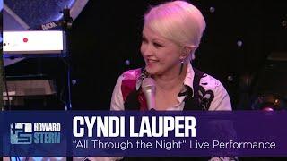 Cyndi Lauper “All Through the Night” Live on the Stern Show 2008