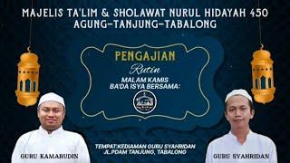 LIVE MAJELIS NURUL HIDAYAH 450 RABU 01 NOVEMBER 2023 PDAM AGUNG TANJUNG TABALONGKALSEL