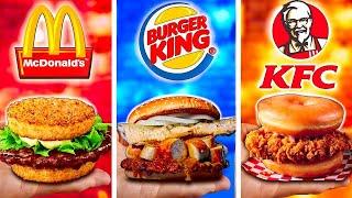 Wiederholt die seltensten Burger der Welt aus McDonalds  Burger King  KFC #2 von VANZAI