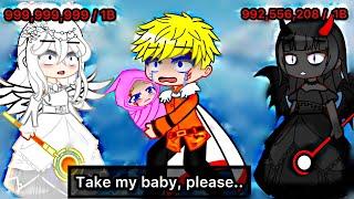 Take my baby  meme  Naruto  Old Gacha trend  Gacha Club