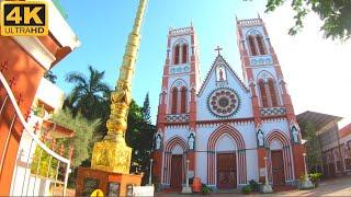 BASILICA OF THE SACRED HEART OF JESUS   PONDICHERRY  4K VIRTUAL TOUR