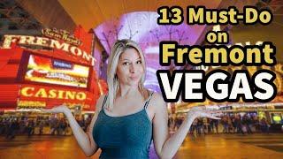 TOP Things on Fremont Steet  Best to do Downtown Las Vegas