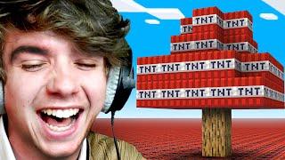 Minecraft But The World Is TNT