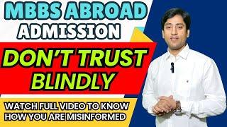 MBBS Abroad Admission Dont Trust Blindly On Student Agents and Consultants  MBBS Abroad Reality