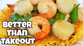 Better Than Takeout Crispy Chow Mein Noodles by CiCi Li
