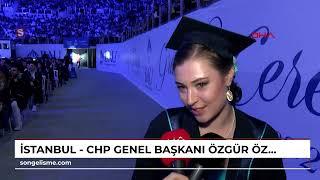 İstanbul - CHP Genel Başkanı Özgür Özel kızı İpek Özel’in mezuniyet törenine katıldı