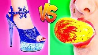 Save Little Mermaids Fire Mermaid VS Ice Mermaid  Extreme Transformation by Zoom GO