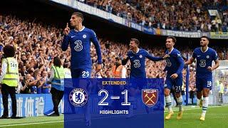 Chelsea 2-1 West Ham  Extended Premier League Highlights