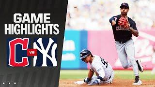 Guardians vs. Yankees Game Highlights 82224  MLB Highlights